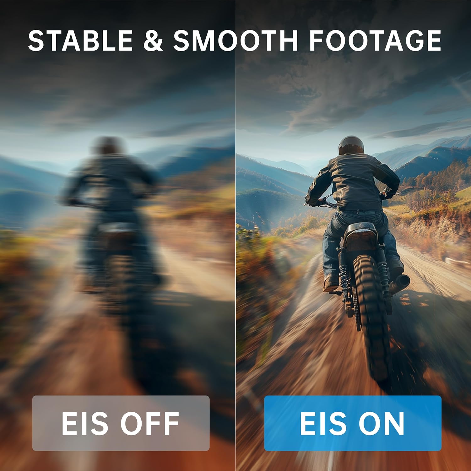 4K60FPS 30MP Action Camera with Front LCD and Touch Rear Screens, Underwater Camera with 64GB Memory Card, 132FT Waterproof Camera, EIS, 5X Zoom, WiFi Remote Control(Black) - Image 5